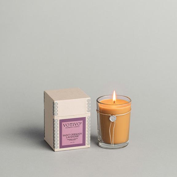 6.8 oz Aromatic Candle St Germain Lavender