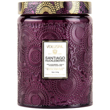 Load image into Gallery viewer, Santiago Huckleberry Large Jar Candle
