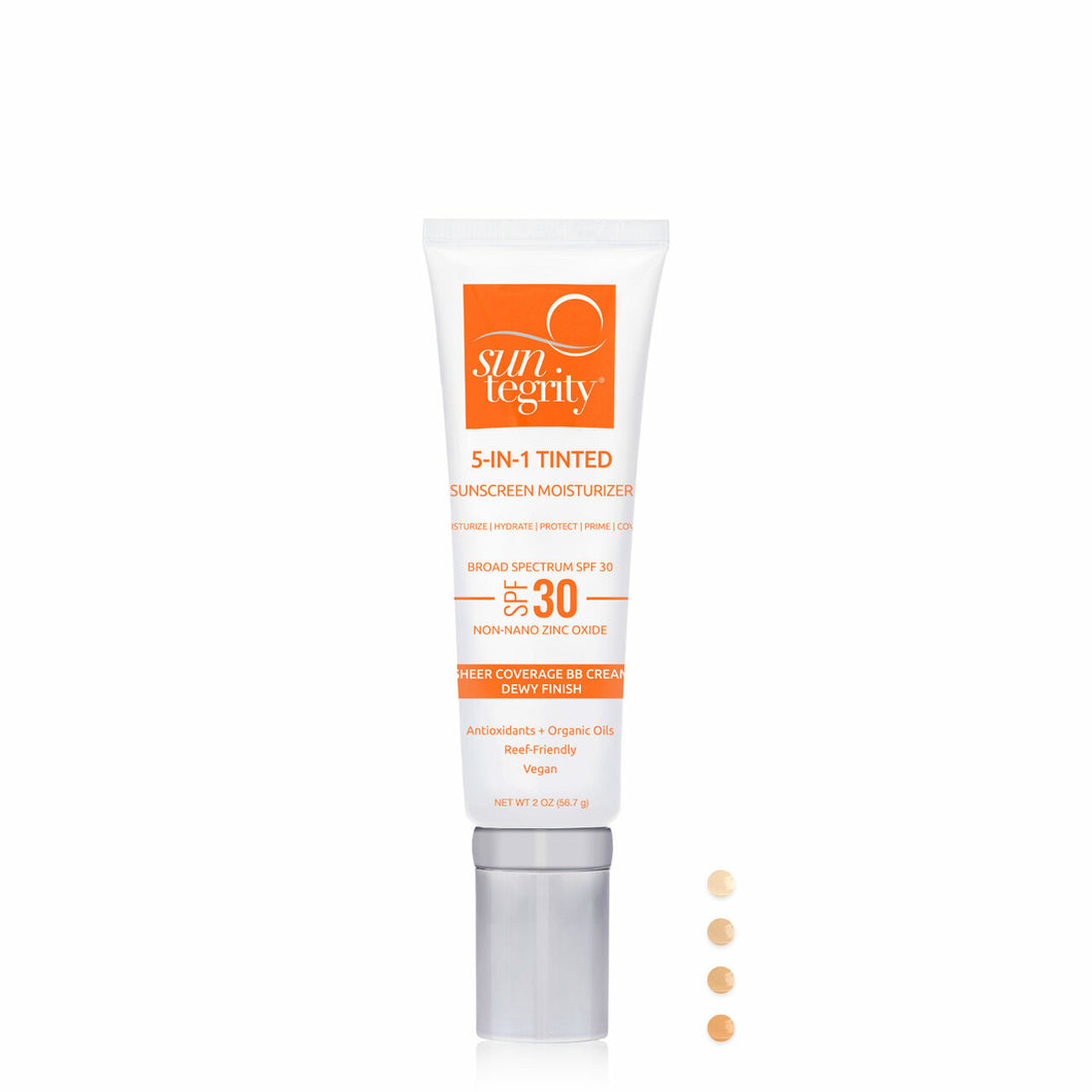 Suntegrity® 5 in 1 Natural Moisturizing Face Sunscreen - TINTED - FAIR