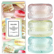 Load image into Gallery viewer, Assorted Macaron 3 Candle Gift Set
