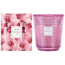 Load image into Gallery viewer, Rose Petal Ice Cream 5 Wick Hearth Candle
