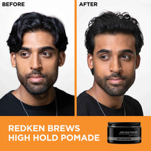Load image into Gallery viewer, Brew High Hold Pomade 3.4Oz
