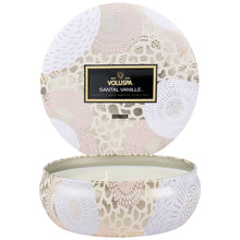 Load image into Gallery viewer, Santal Vanille 3 Wick Tin Candle
