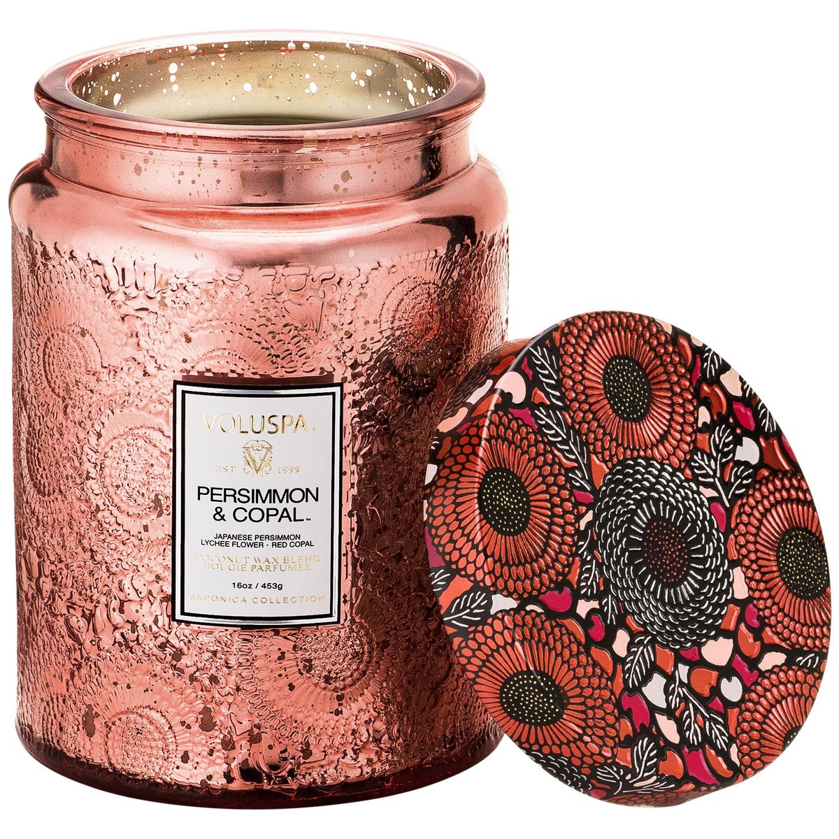 Persimmon & Copal Large Jar Candle – Beauty Loops