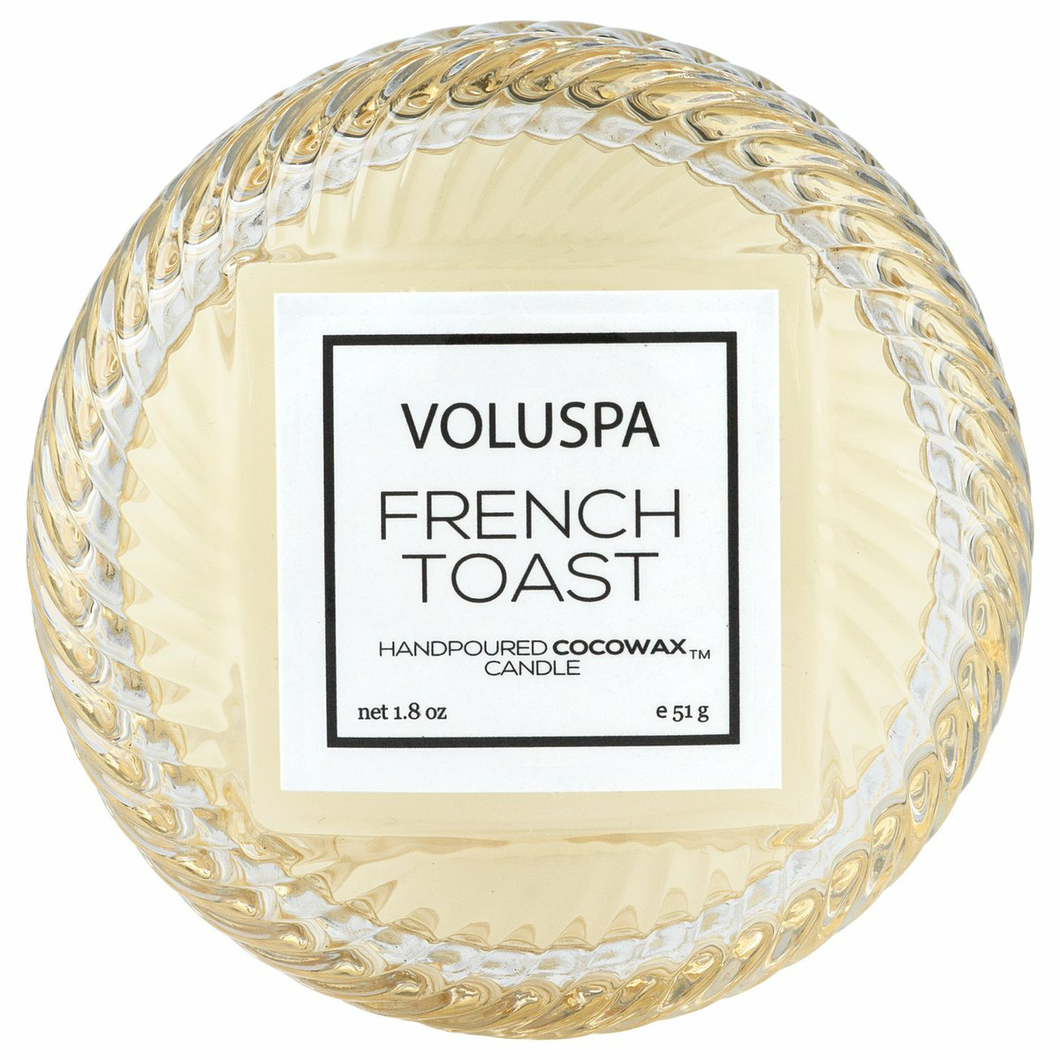 French Toast Macaron Candle