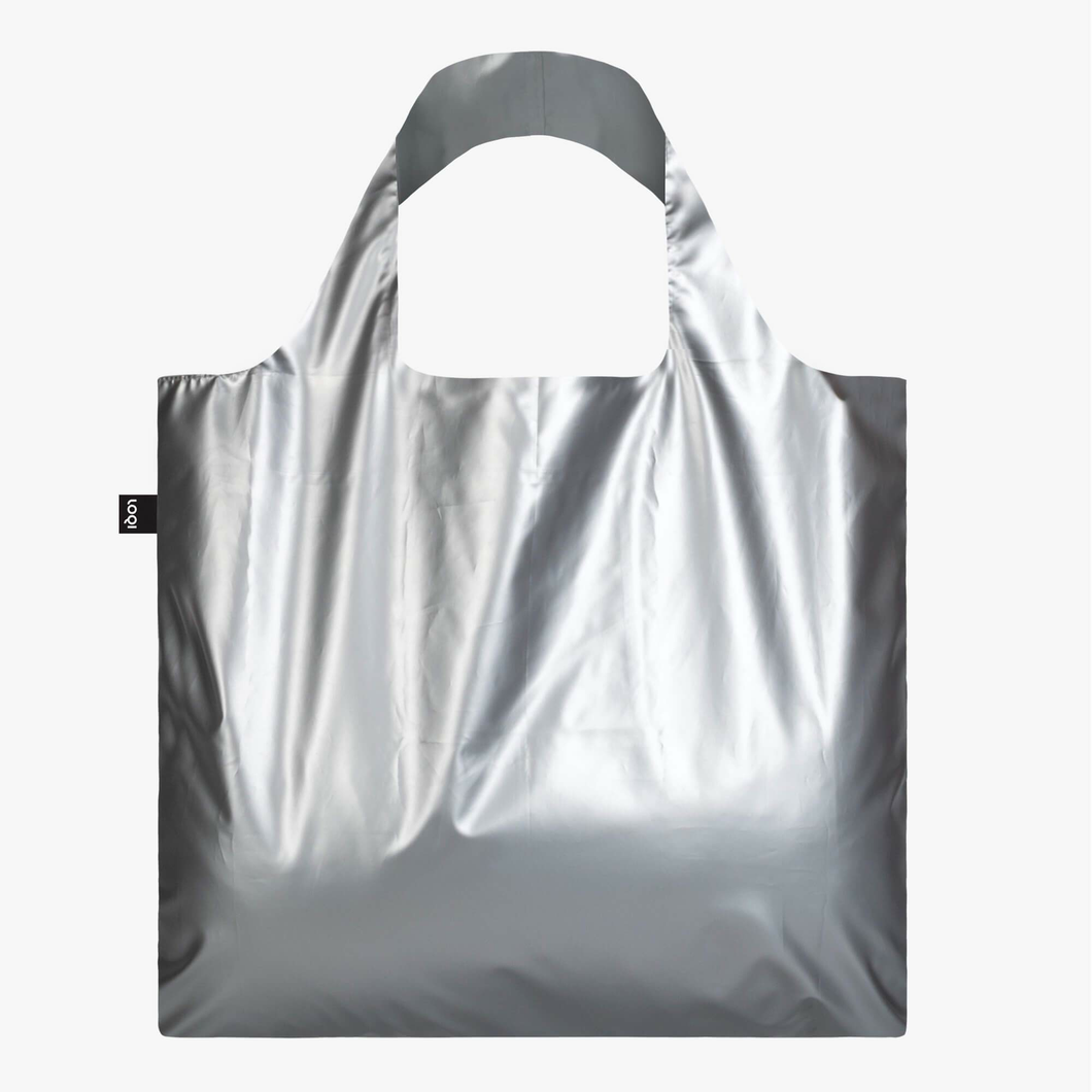 Metallic Matt Silver Bag