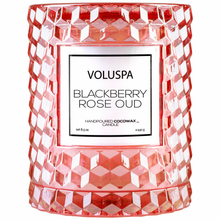 Load image into Gallery viewer, Blackberry Rose Oud Cloche Candle
