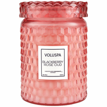 Load image into Gallery viewer, Blackberry Rose Oud Large Jar Candle
