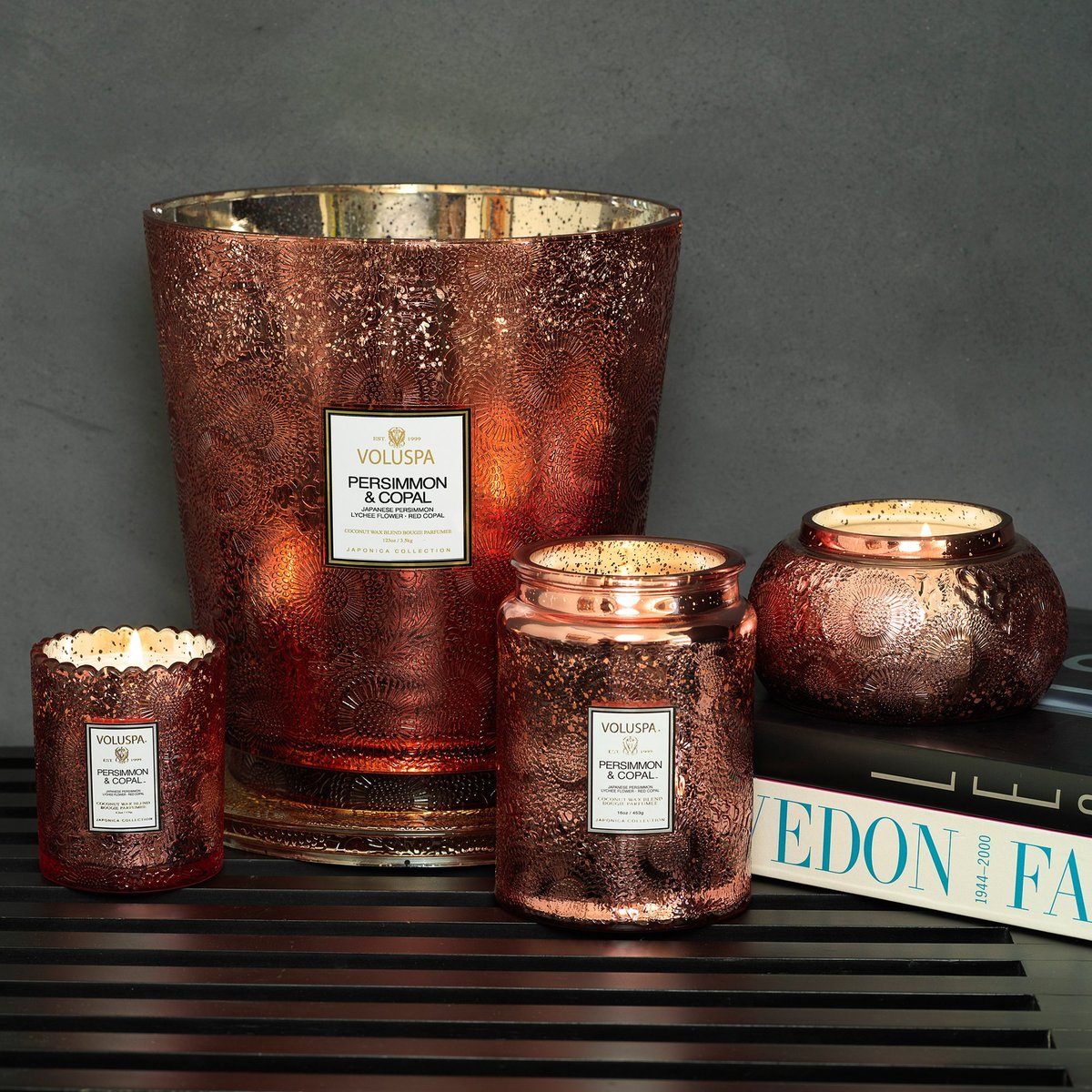 Persimmon & Copal Large Jar Candle – Beauty Loops