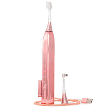 Load image into Gallery viewer, Zina45™ Sonic Pulse Toothbrush Chrome Rose Gold with  Case
