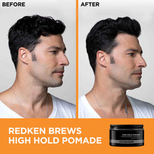 Load image into Gallery viewer, Brew High Hold Pomade 3.4Oz
