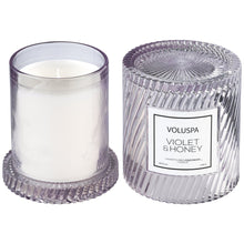 Load image into Gallery viewer, Violet &amp; Honey Cloche Candle
