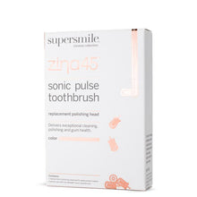 Load image into Gallery viewer, Zina45™ Sonic Pulse Toothbrush Chrome Rose Gold Replacement Polishing Head
