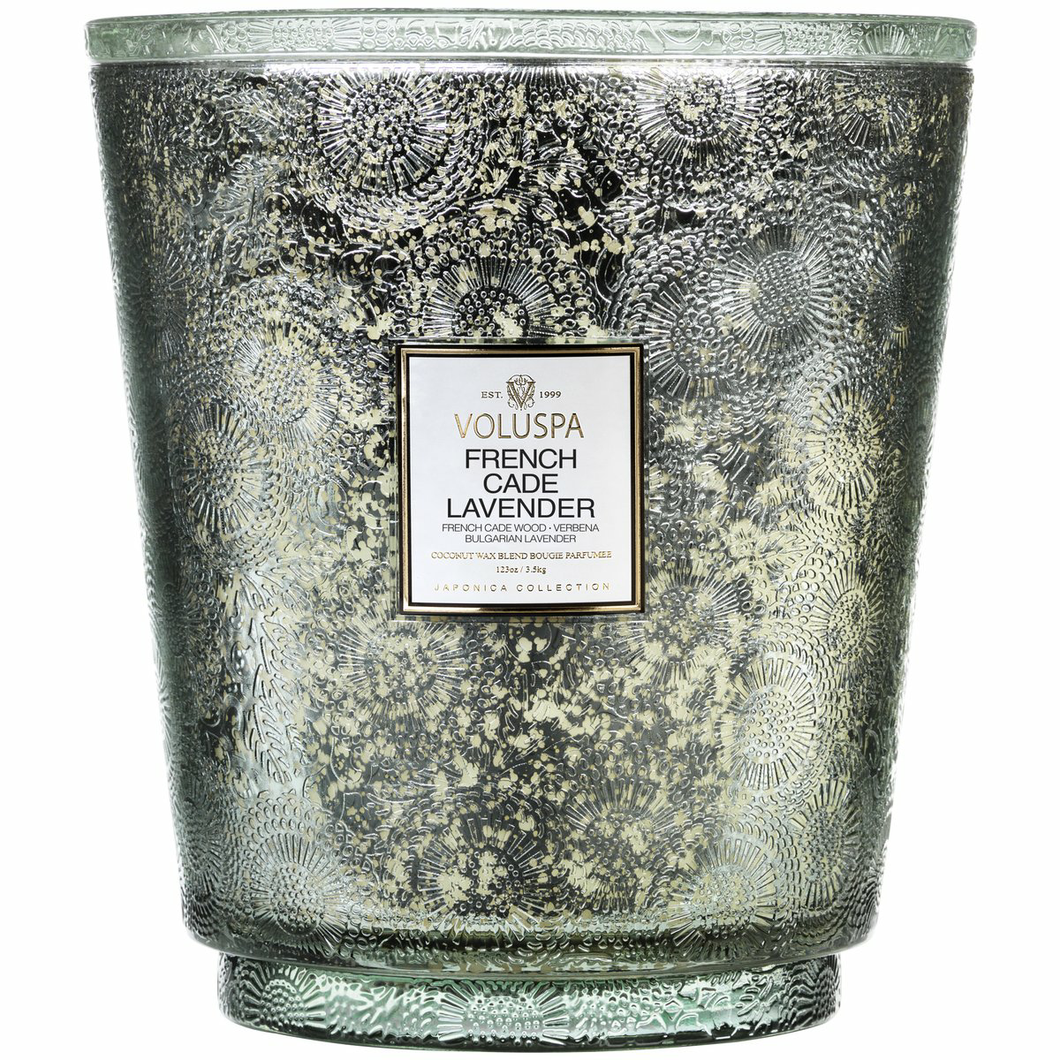 French Cade Lavender 5 Wick Hearth Candle