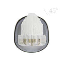 Load image into Gallery viewer, Zina45™ Sonic Pulse Toothbrush Chrome Charcoal Replacement Heads (2 pack)
