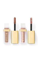 Load image into Gallery viewer, Stila Double Dip™ Suede Shade™ and Glitter &amp; Glow Liquid Eye Shadows Beach Wave
