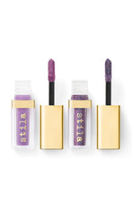 Load image into Gallery viewer, Stila Double Dip™ Suede Shade™ and Glitter &amp; Glow Liquid Eye Shadows Beach Wave

