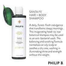 Load image into Gallery viewer, 11.8 fl oz./350ml Santa Fe Hair + Body Shampoo
