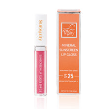 Load image into Gallery viewer, Suntegrity® Mineral Sunscreen Lip Gloss - SPF25 - Beach Bonfire (09)
