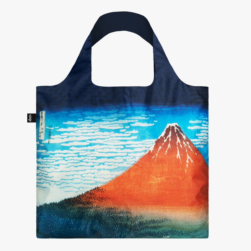 Hokusai Red Fuji, Mountains In Clear Weather Bag