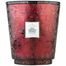 Load image into Gallery viewer, Goji Tarocco Orange 5 Wick Hearth Candle
