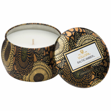 Load image into Gallery viewer, Baltic Amber Petite Tin Candle
