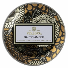 Load image into Gallery viewer, Baltic Amber Petite Tin Candle
