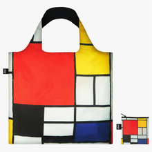 Load image into Gallery viewer, Piet Mondrian  Composition Red Yellow Blue And Black Bag
