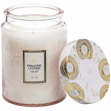 Load image into Gallery viewer, Panjore Lychee Large Jar Candle
