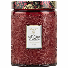 Load image into Gallery viewer, Goji Tarocco Orange Large Jar Candle
