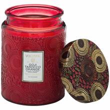Load image into Gallery viewer, Goji Tarocco Orange Large Jar Candle
