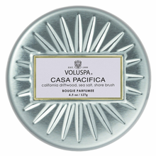 Load image into Gallery viewer, Casa Pacifica Petite Tin Candle
