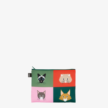 Load image into Gallery viewer, Stephen Cheetham Dogs &amp; Cats Zip Pockets

